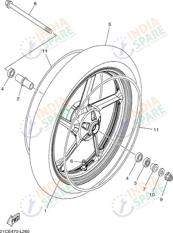 FRONT WHEEL